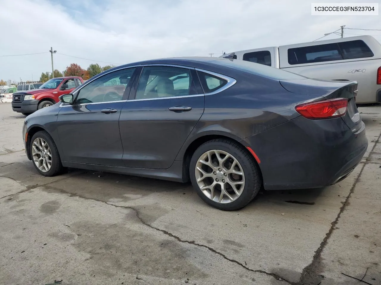 2015 Chrysler 200 C VIN: 1C3CCCEG3FN523704 Lot: 77609034