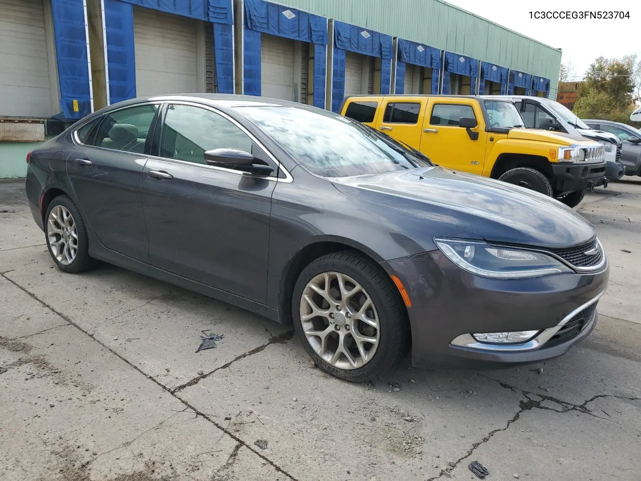 2015 Chrysler 200 C VIN: 1C3CCCEG3FN523704 Lot: 77609034