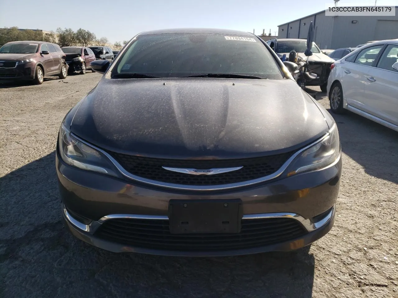 2015 Chrysler 200 Limited VIN: 1C3CCCAB3FN645179 Lot: 77894154