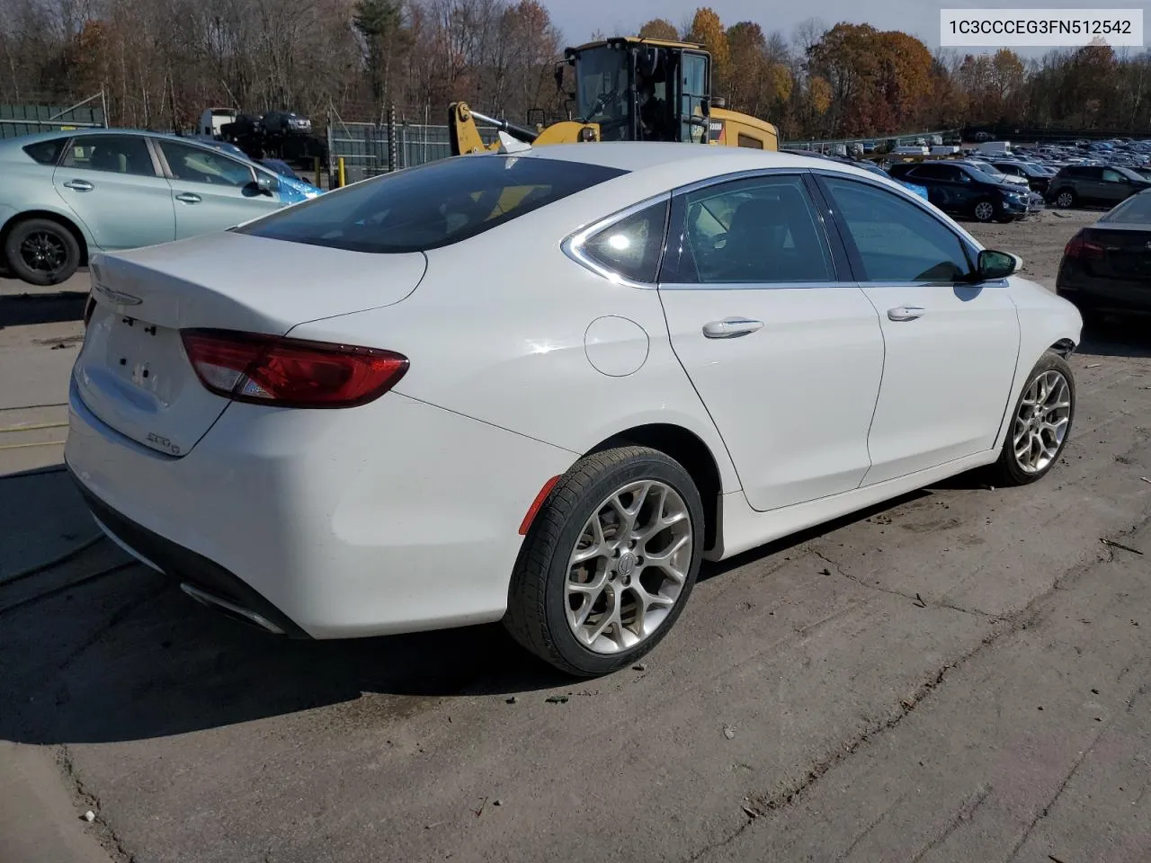 2015 Chrysler 200 C VIN: 1C3CCCEG3FN512542 Lot: 77987164