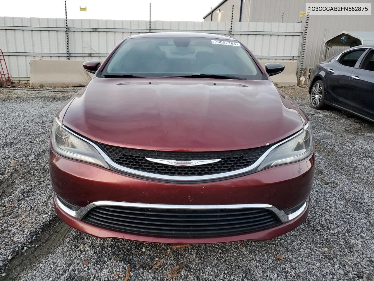 2015 Chrysler 200 Limited VIN: 1C3CCCAB2FN562875 Lot: 78057164