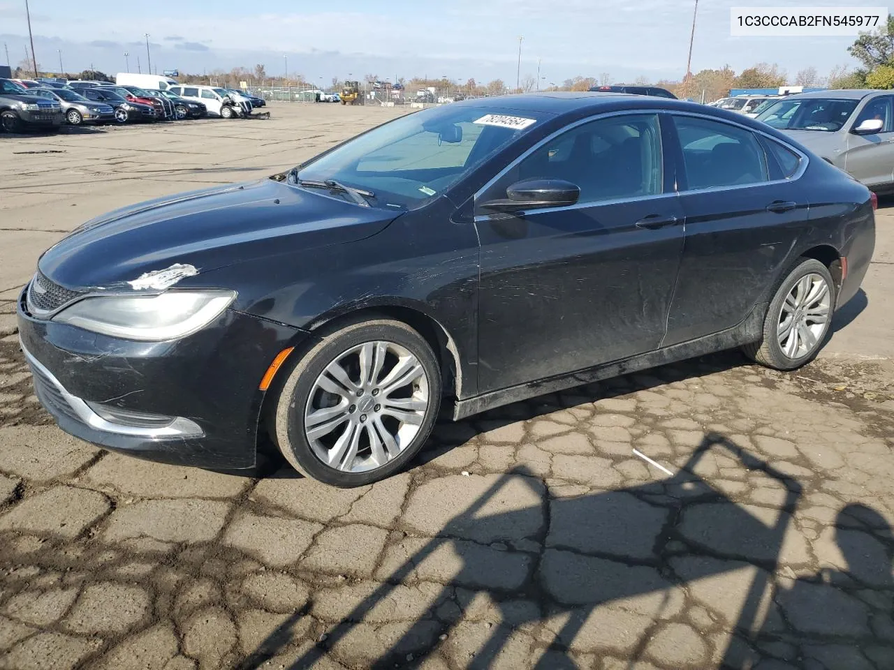 2015 Chrysler 200 Limited VIN: 1C3CCCAB2FN545977 Lot: 78204564