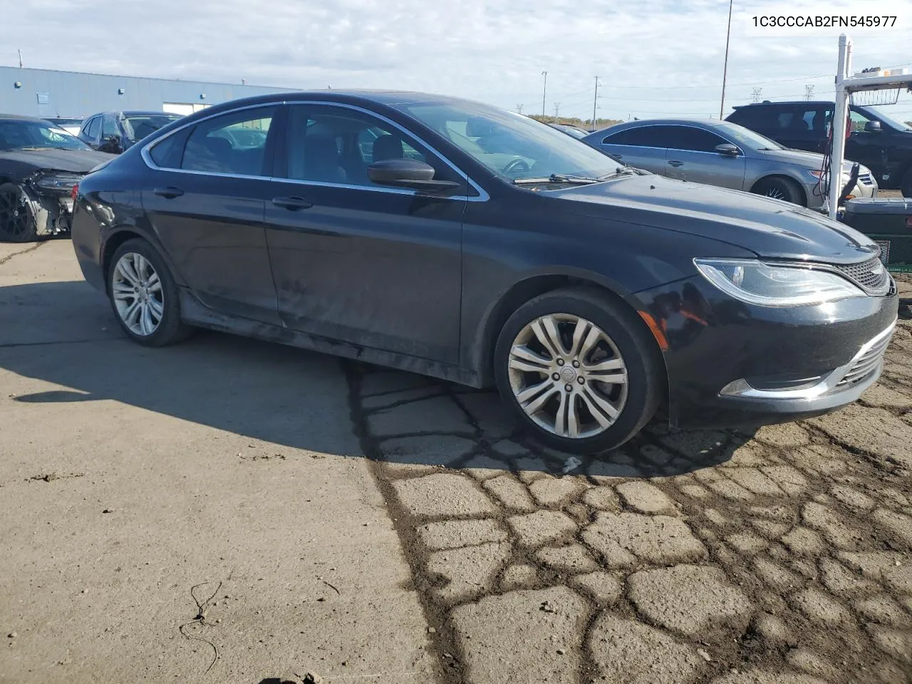 2015 Chrysler 200 Limited VIN: 1C3CCCAB2FN545977 Lot: 78204564