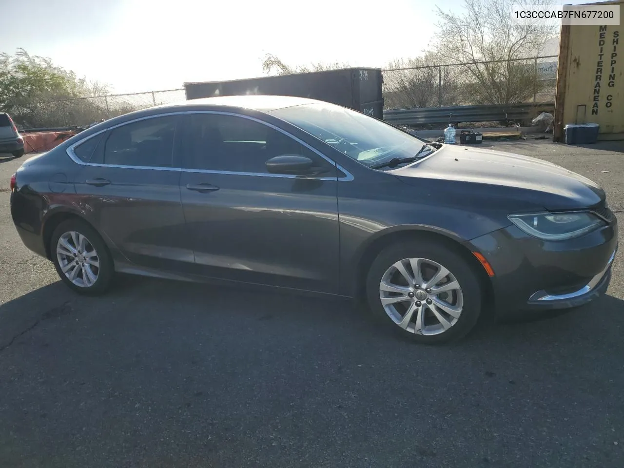 2015 Chrysler 200 Limited VIN: 1C3CCCAB7FN677200 Lot: 78204744