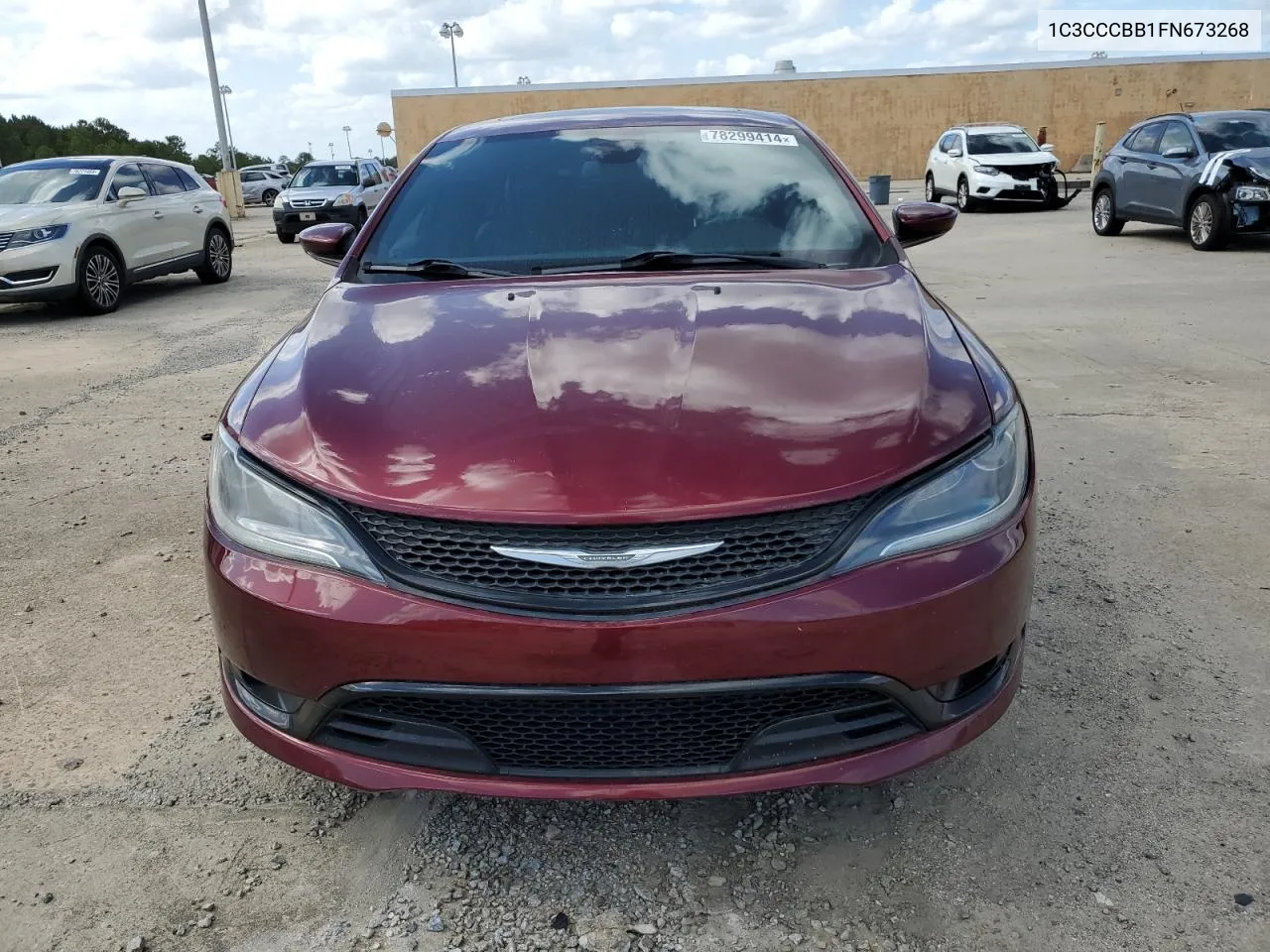 2015 Chrysler 200 S VIN: 1C3CCCBB1FN673268 Lot: 78299414