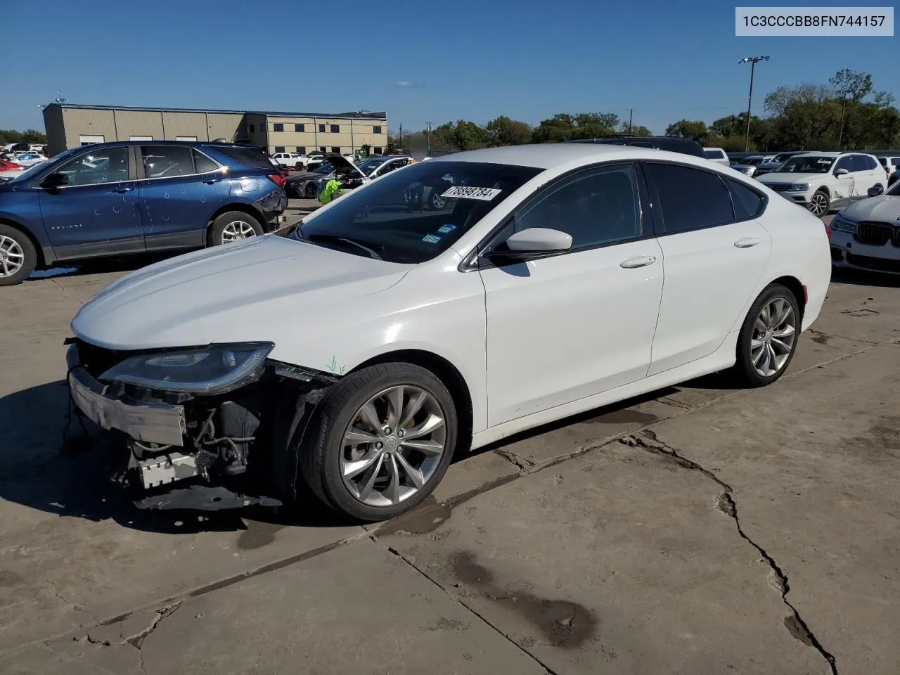 2015 Chrysler 200 S VIN: 1C3CCCBB8FN744157 Lot: 78898784