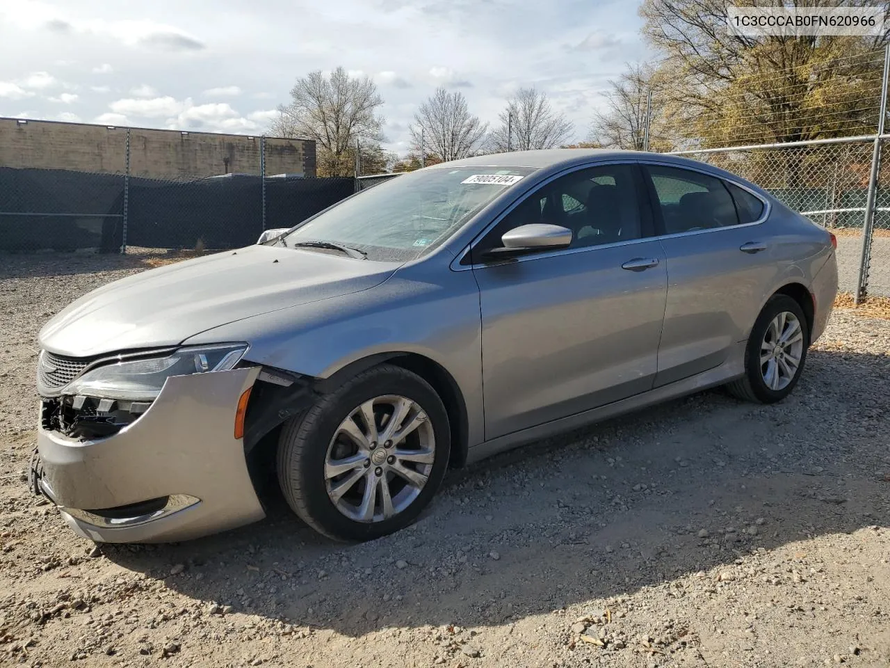 2015 Chrysler 200 Limited VIN: 1C3CCCAB0FN620966 Lot: 79005104