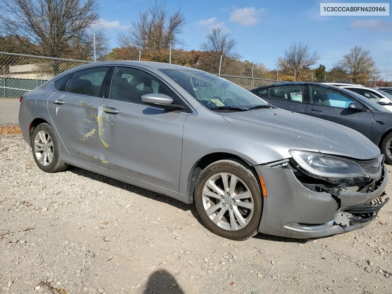 2015 Chrysler 200 Limited VIN: 1C3CCCAB0FN620966 Lot: 79005104