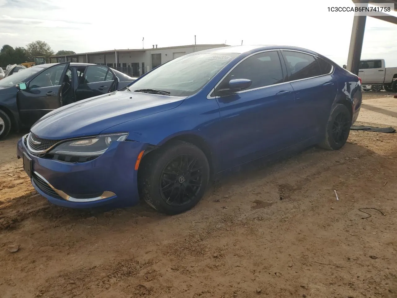 2015 Chrysler 200 Limited VIN: 1C3CCCAB6FN741758 Lot: 79044324