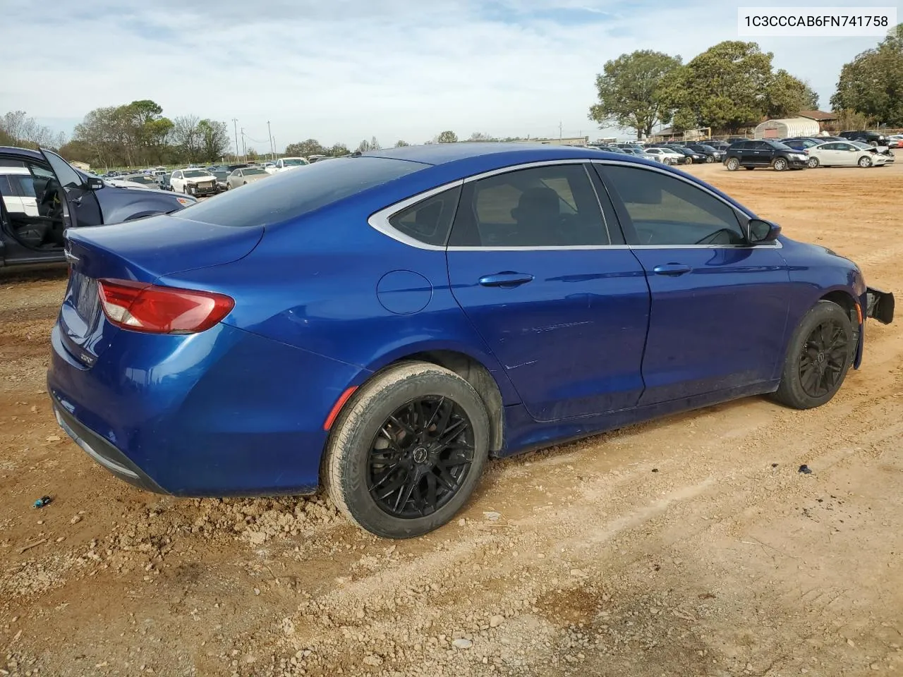 2015 Chrysler 200 Limited VIN: 1C3CCCAB6FN741758 Lot: 79044324