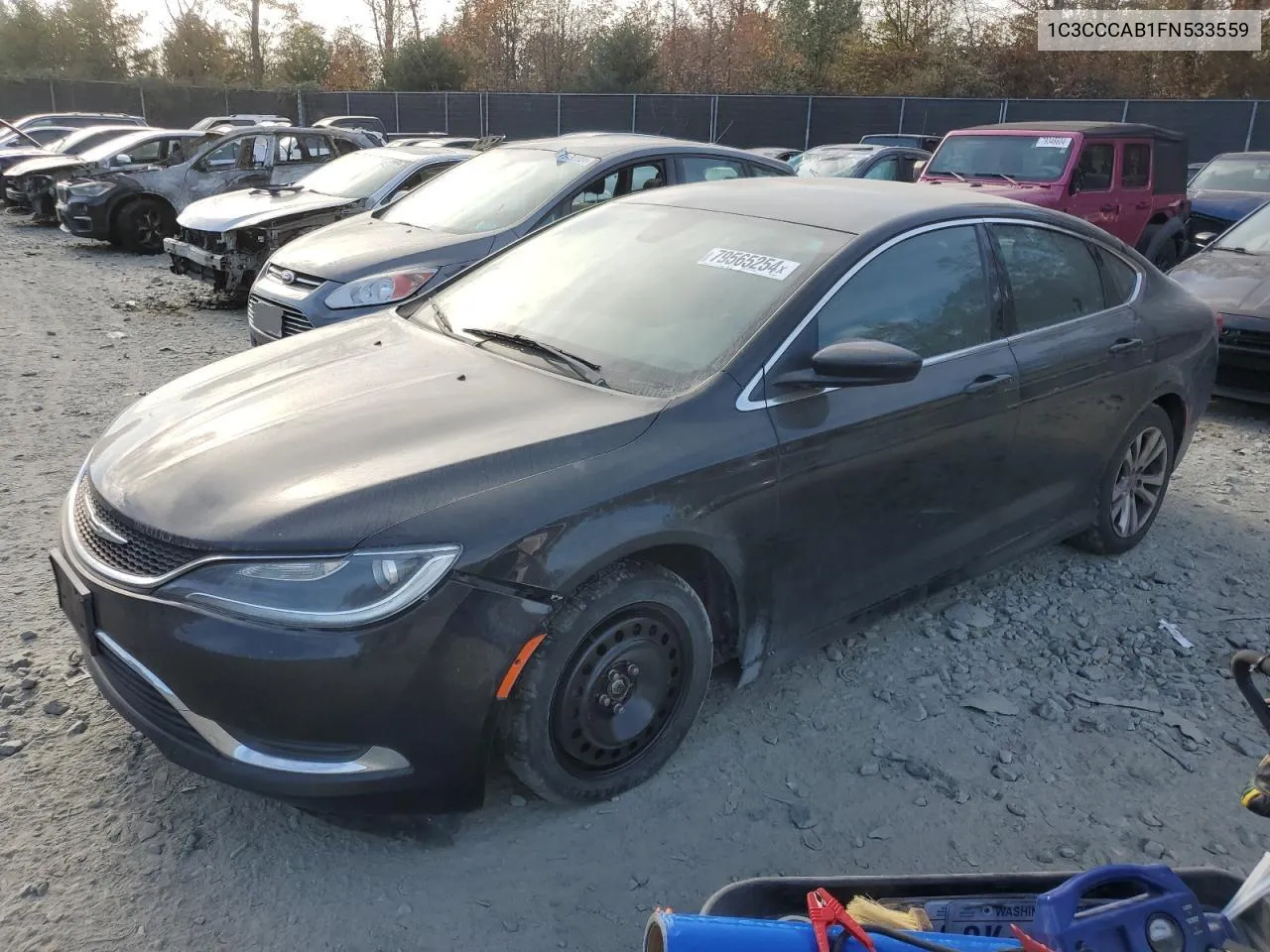 2015 Chrysler 200 Limited VIN: 1C3CCCAB1FN533559 Lot: 79565254