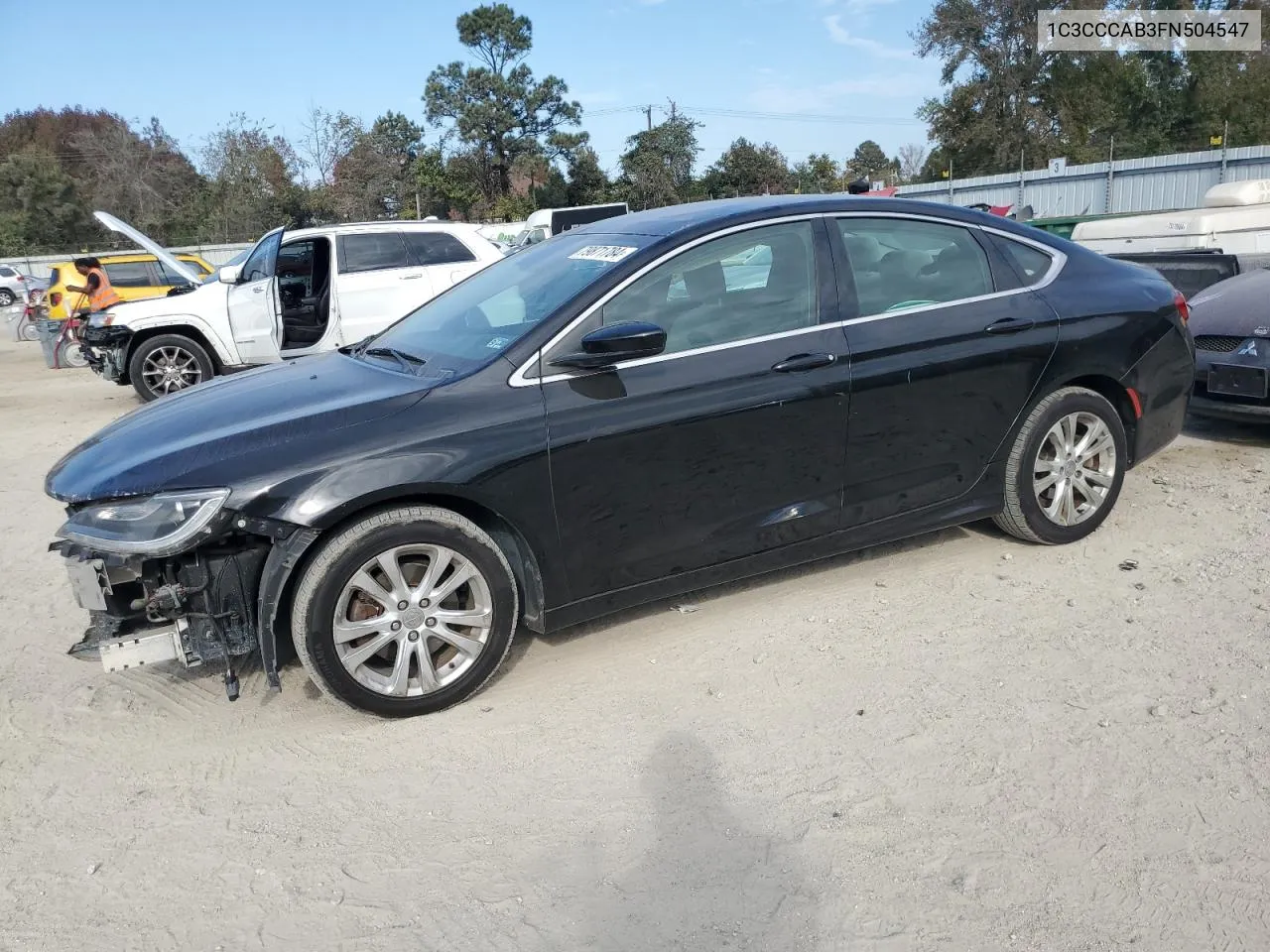 2015 Chrysler 200 Limited VIN: 1C3CCCAB3FN504547 Lot: 79871784