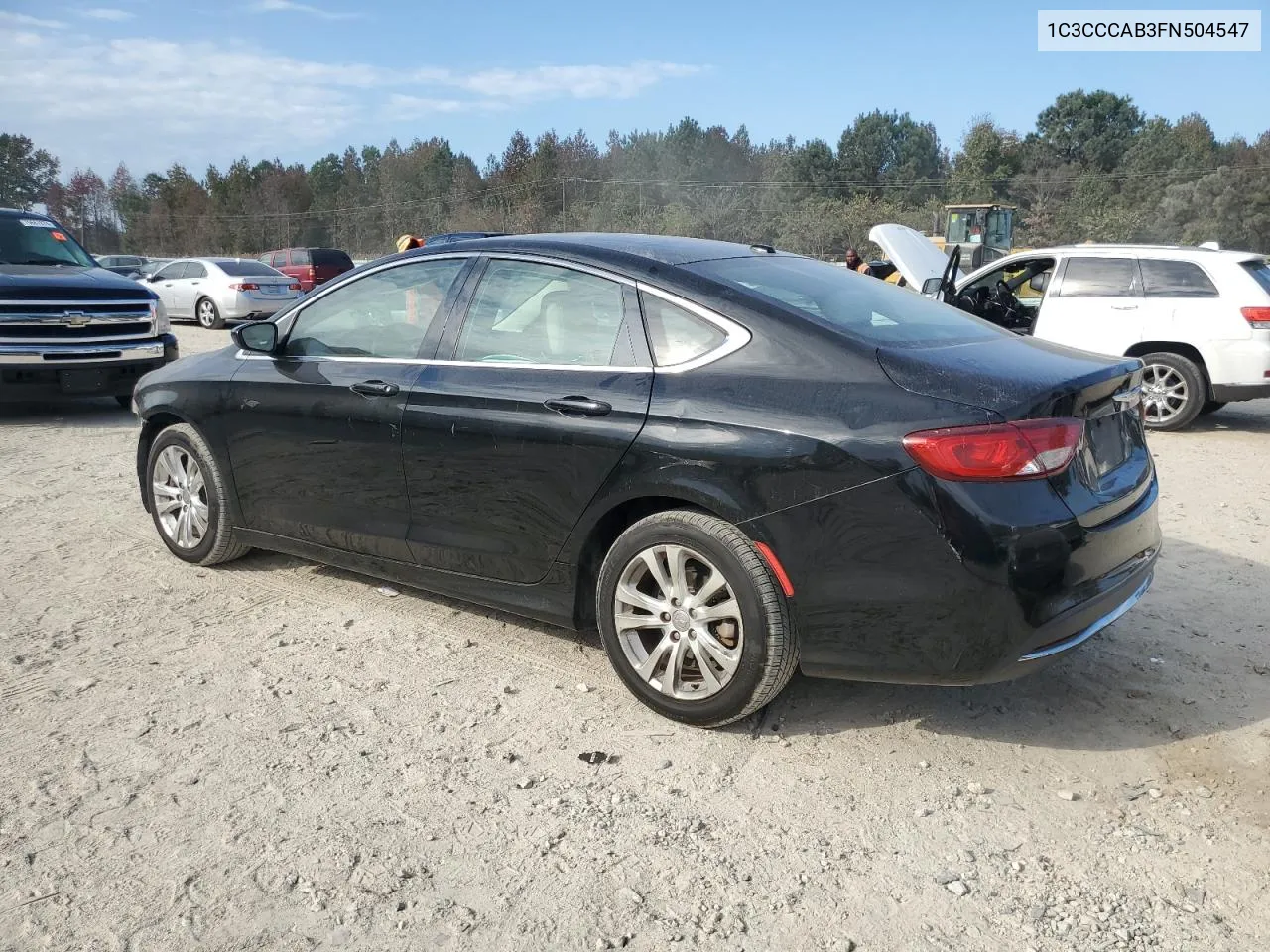 2015 Chrysler 200 Limited VIN: 1C3CCCAB3FN504547 Lot: 79871784