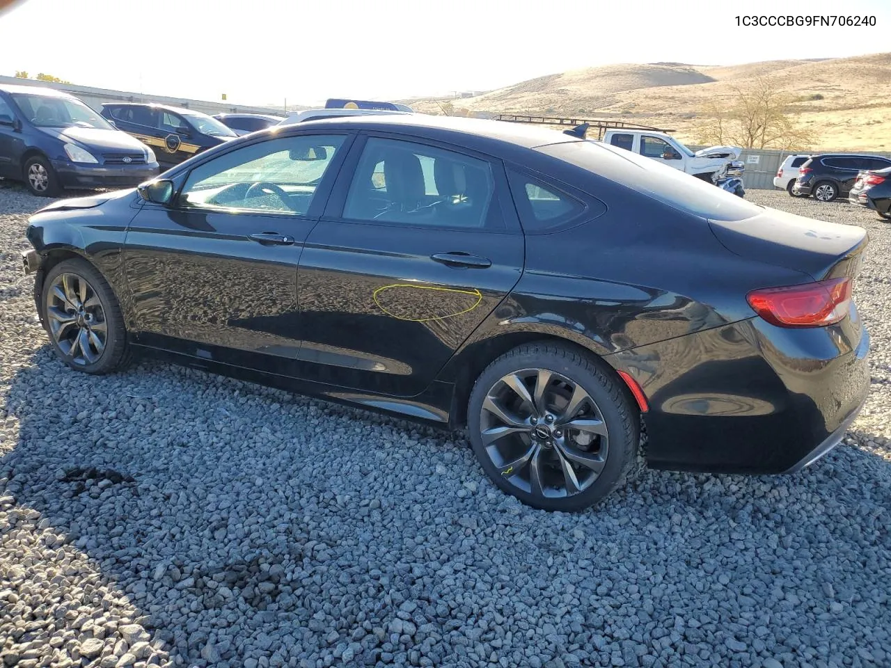 2015 Chrysler 200 S VIN: 1C3CCCBG9FN706240 Lot: 79963044