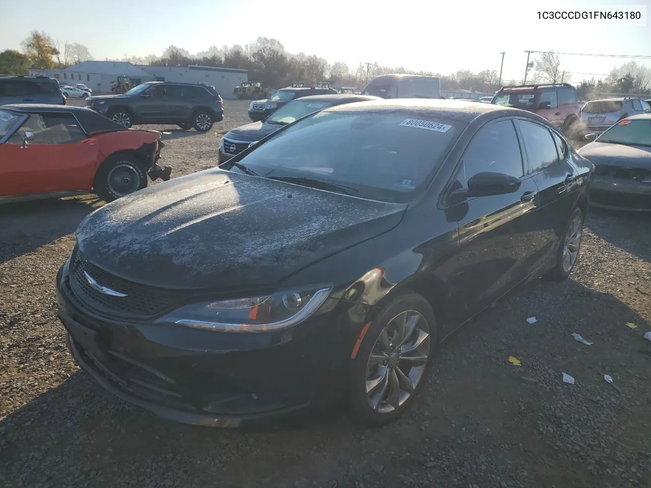 2015 Chrysler 200 S VIN: 1C3CCCDG1FN643180 Lot: 80050624