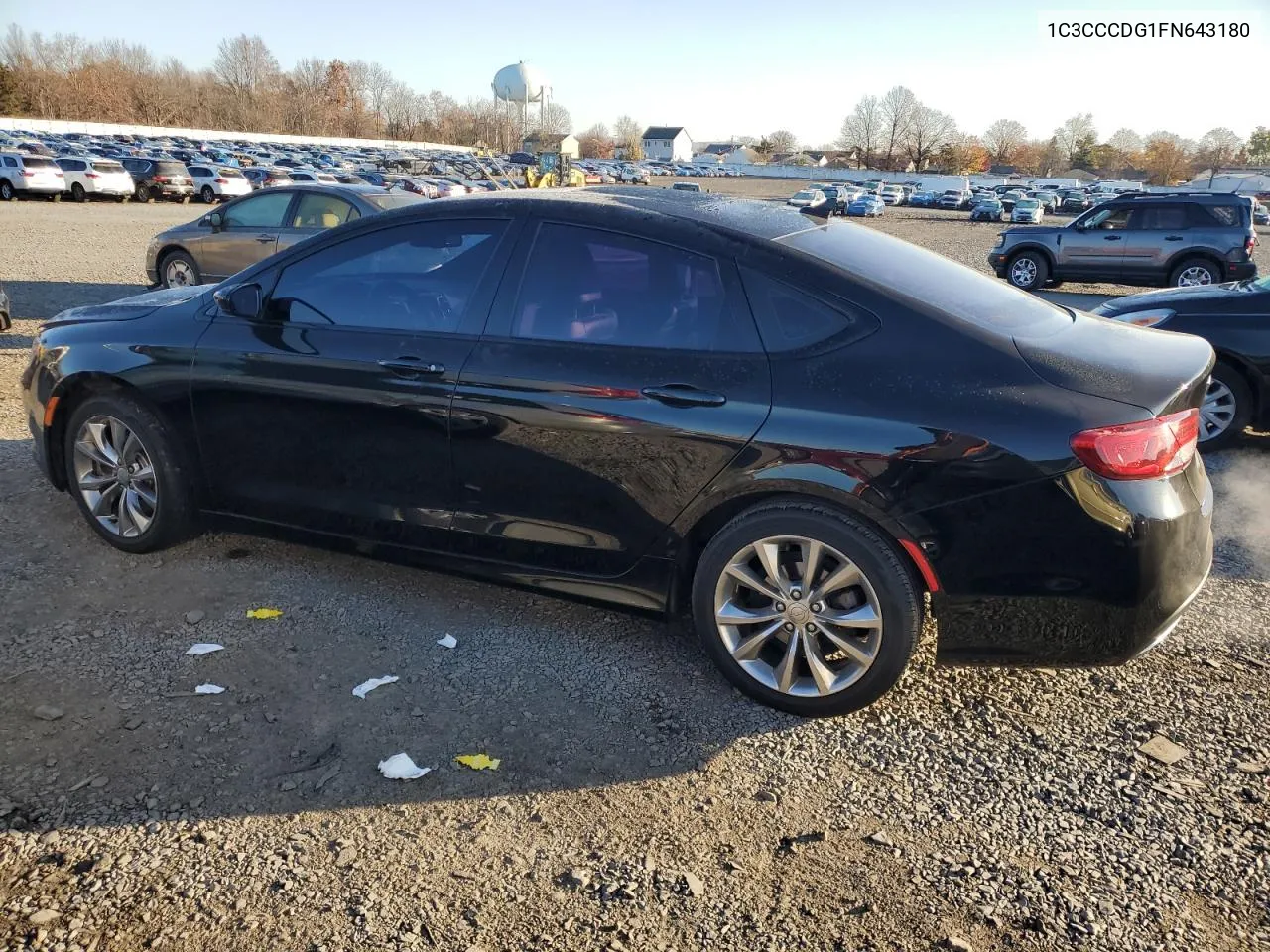 2015 Chrysler 200 S VIN: 1C3CCCDG1FN643180 Lot: 80050624