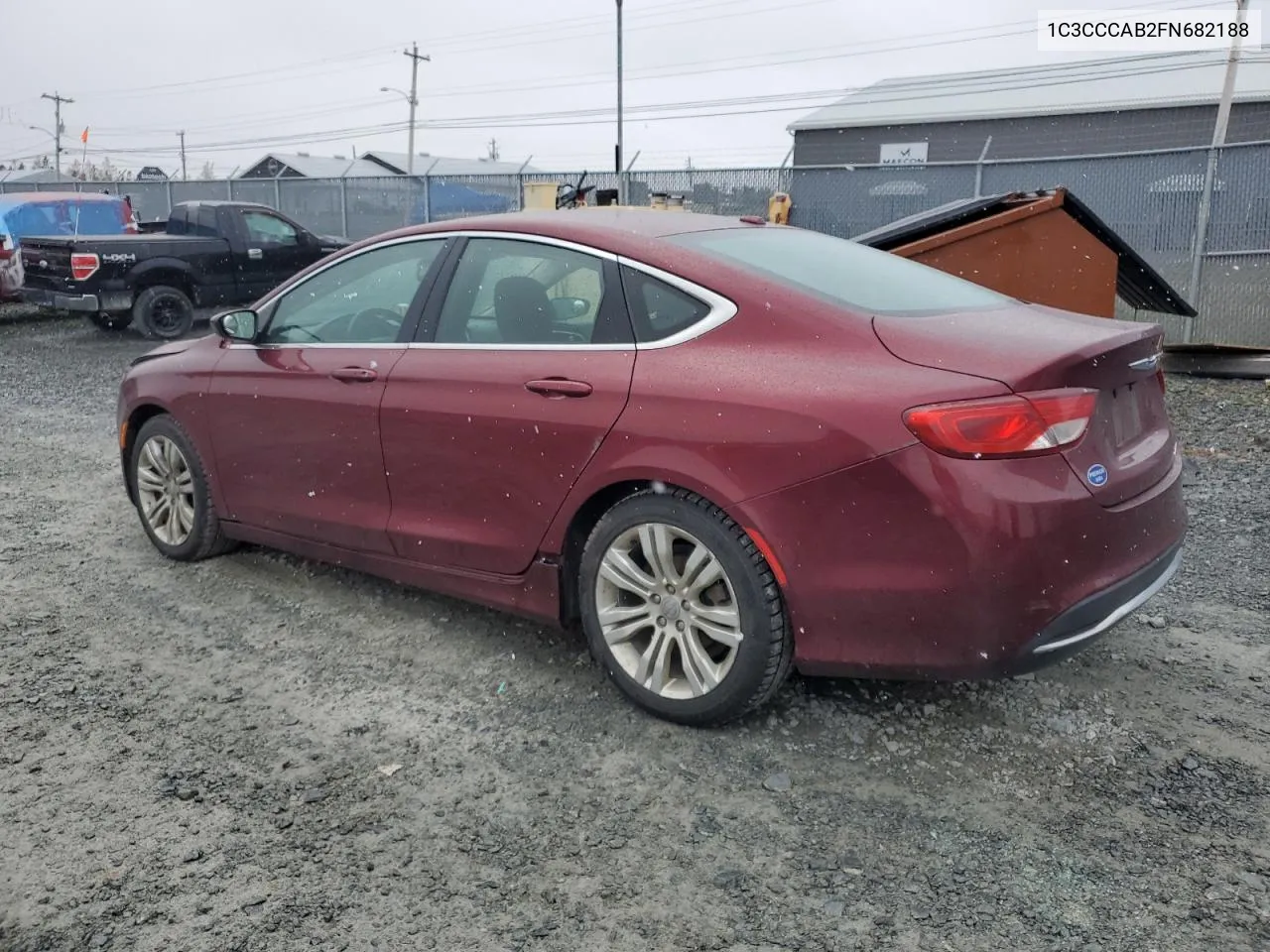 2015 Chrysler 200 Limited VIN: 1C3CCCAB2FN682188 Lot: 80611294