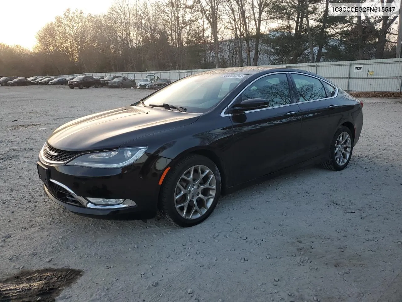 2015 Chrysler 200 C VIN: 1C3CCCEG2FN615547 Lot: 80903084