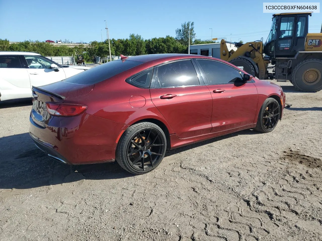 2015 Chrysler 200 S VIN: 1C3CCCBGXFN604638 Lot: 80993504