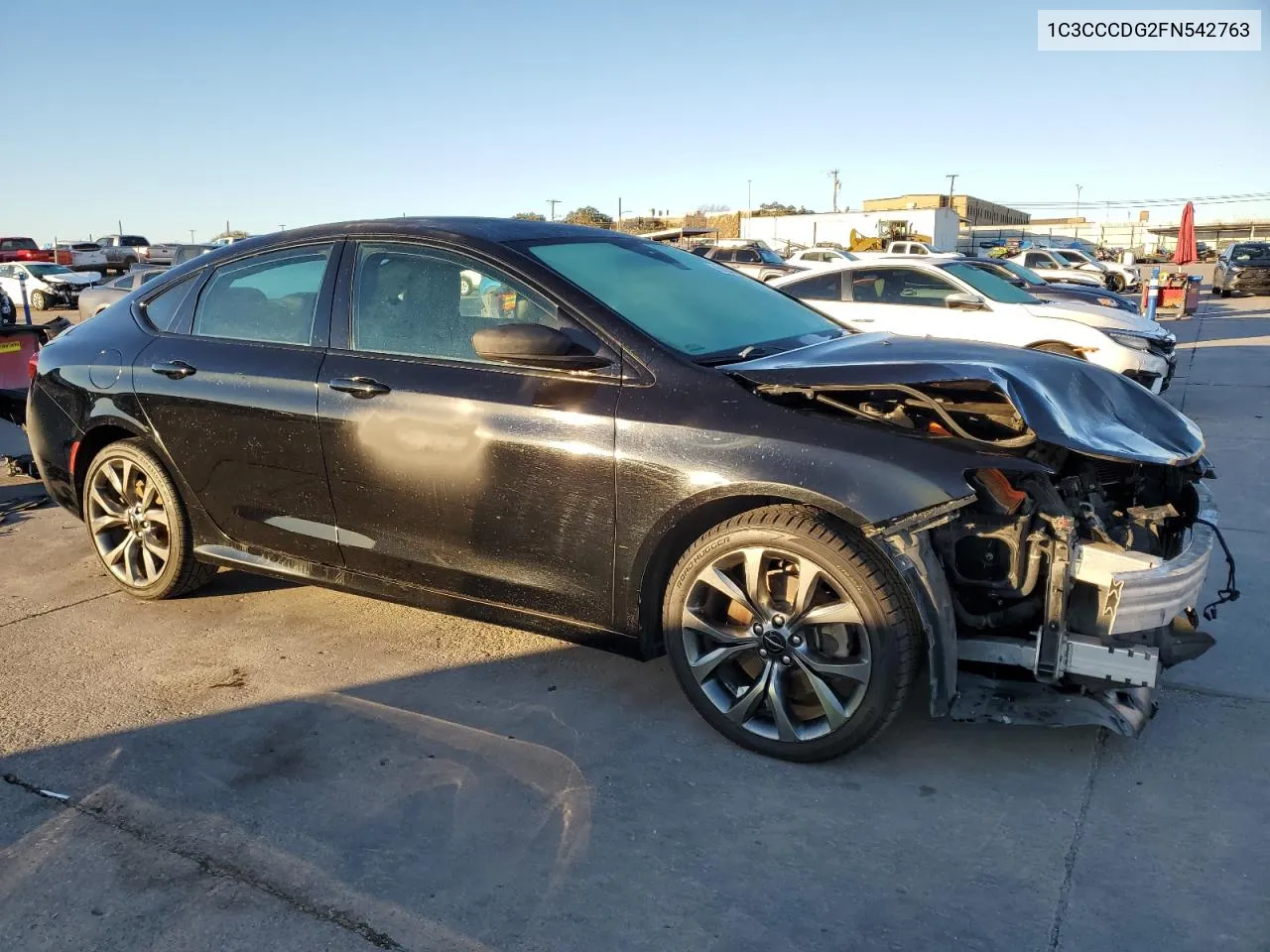 2015 Chrysler 200 S VIN: 1C3CCCDG2FN542763 Lot: 81040684