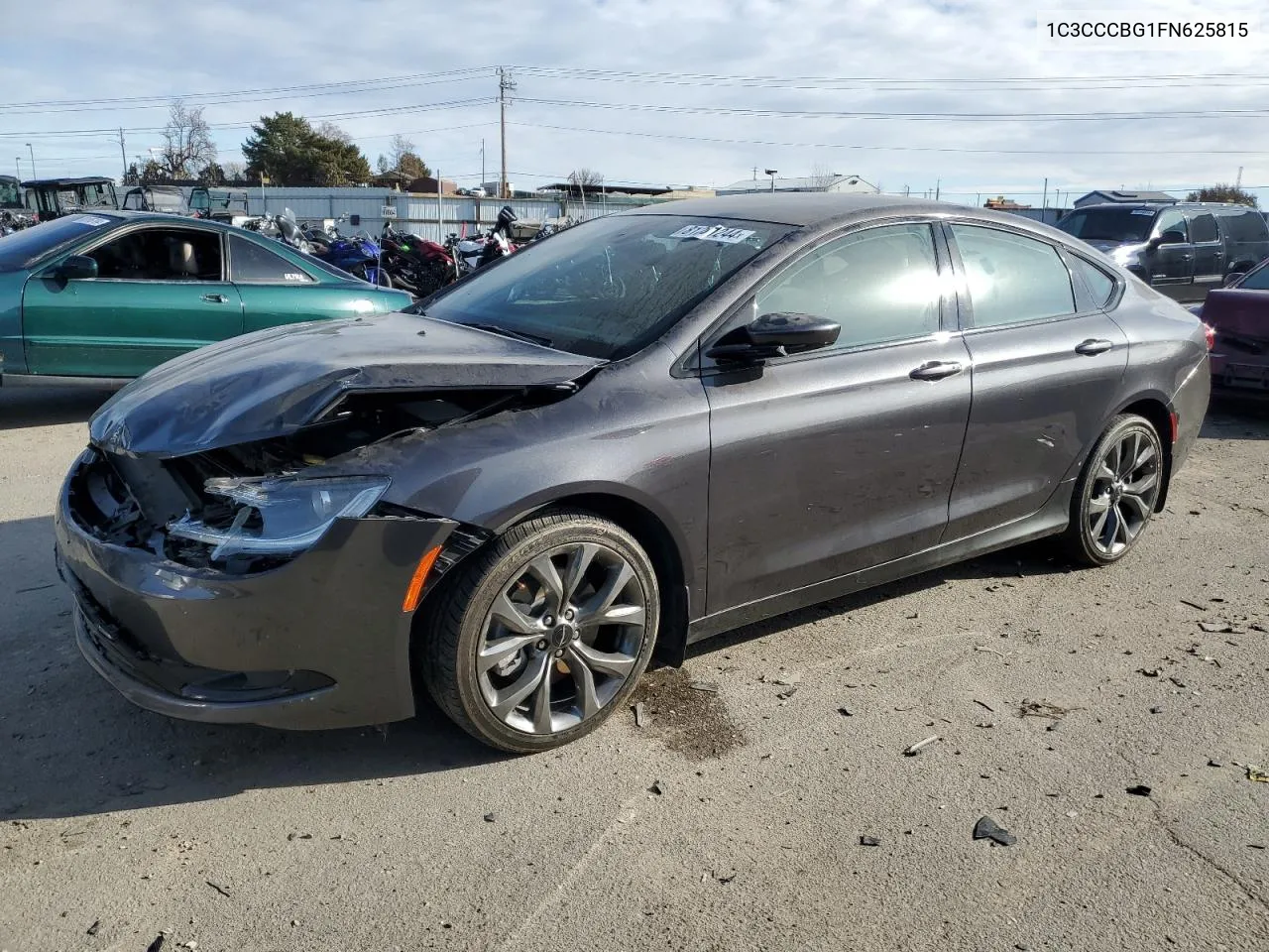 2015 Chrysler 200 S VIN: 1C3CCCBG1FN625815 Lot: 81231244