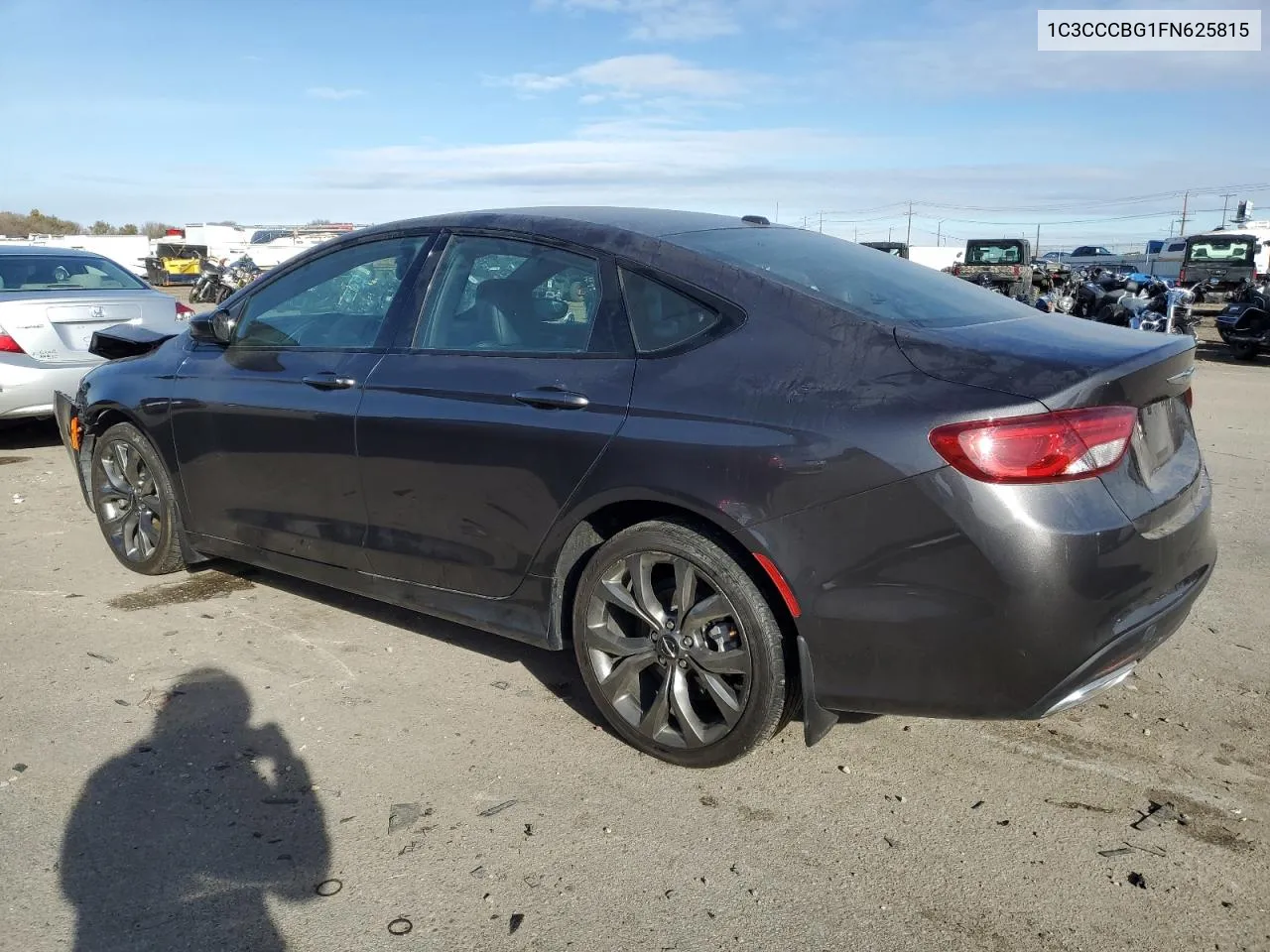 2015 Chrysler 200 S VIN: 1C3CCCBG1FN625815 Lot: 81231244