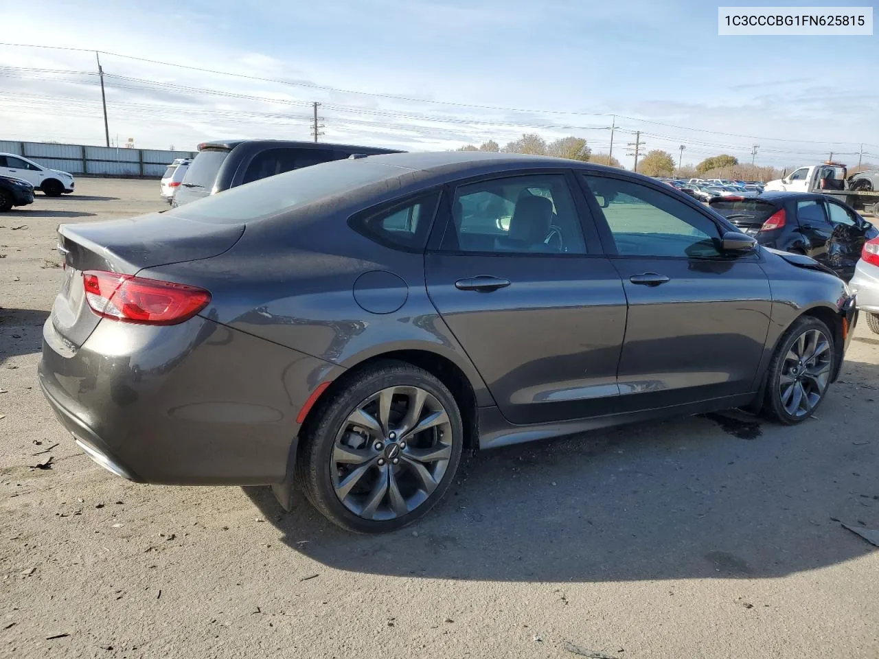 2015 Chrysler 200 S VIN: 1C3CCCBG1FN625815 Lot: 81231244