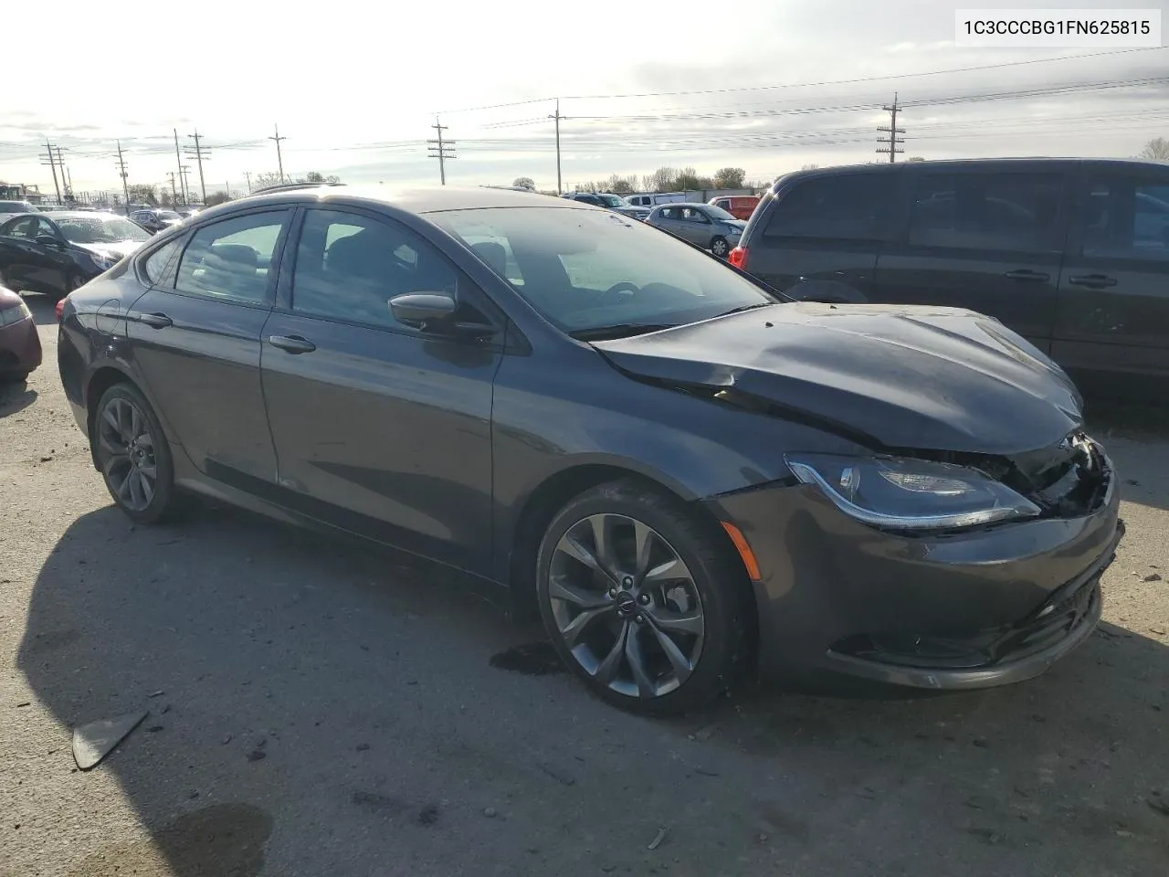 2015 Chrysler 200 S VIN: 1C3CCCBG1FN625815 Lot: 81231244