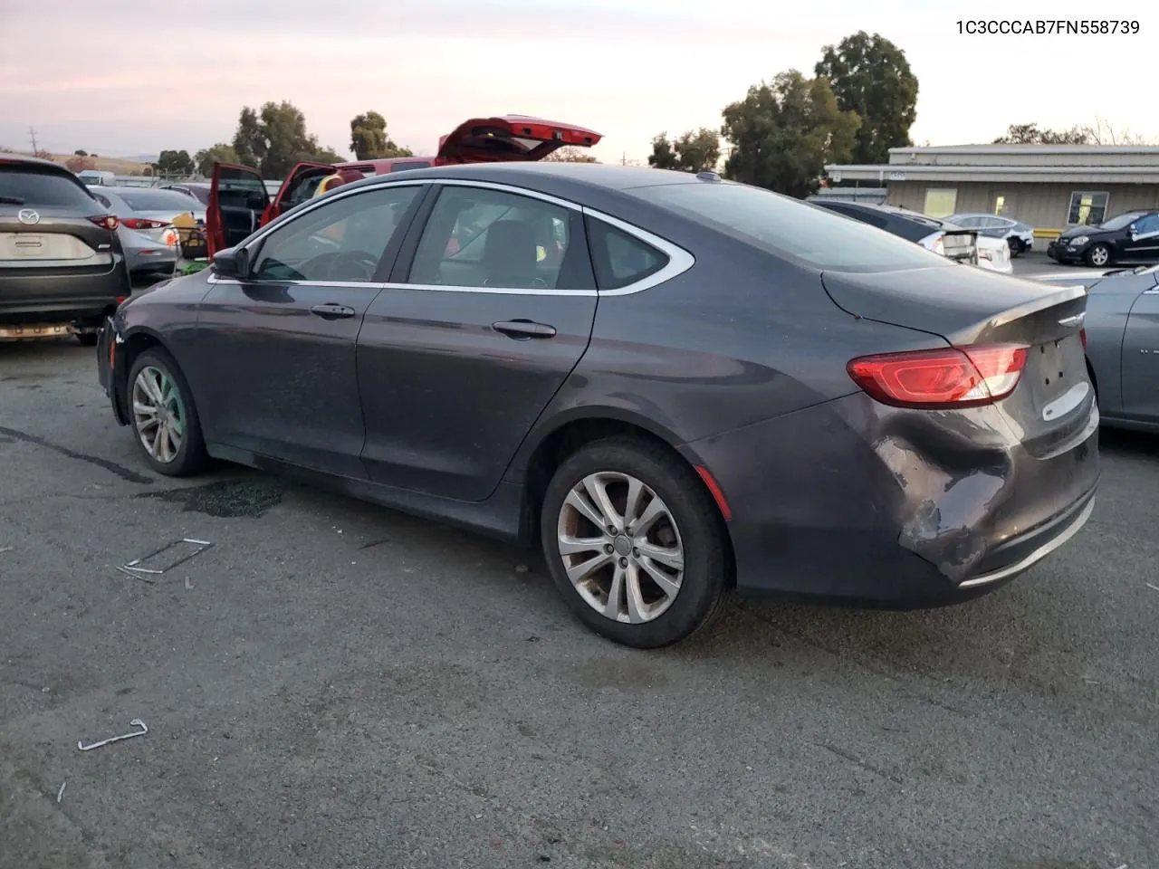 2015 Chrysler 200 Limited VIN: 1C3CCCAB7FN558739 Lot: 81453954