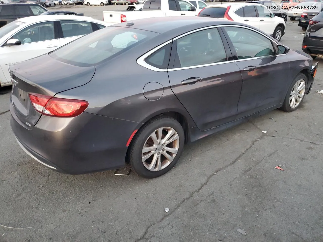 2015 Chrysler 200 Limited VIN: 1C3CCCAB7FN558739 Lot: 81453954