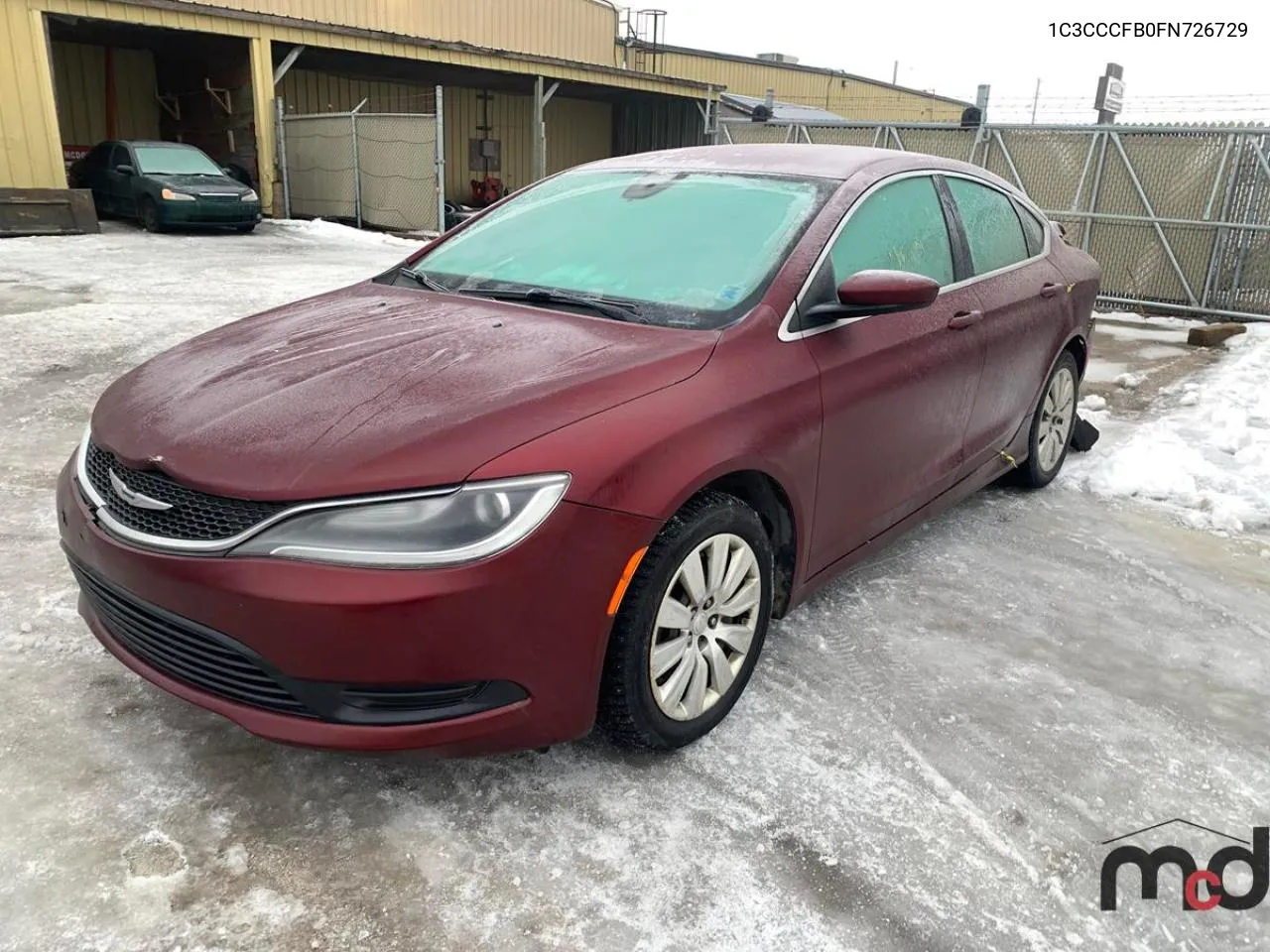 1C3CCCFB0FN726729 2015 Chrysler 200 Lx