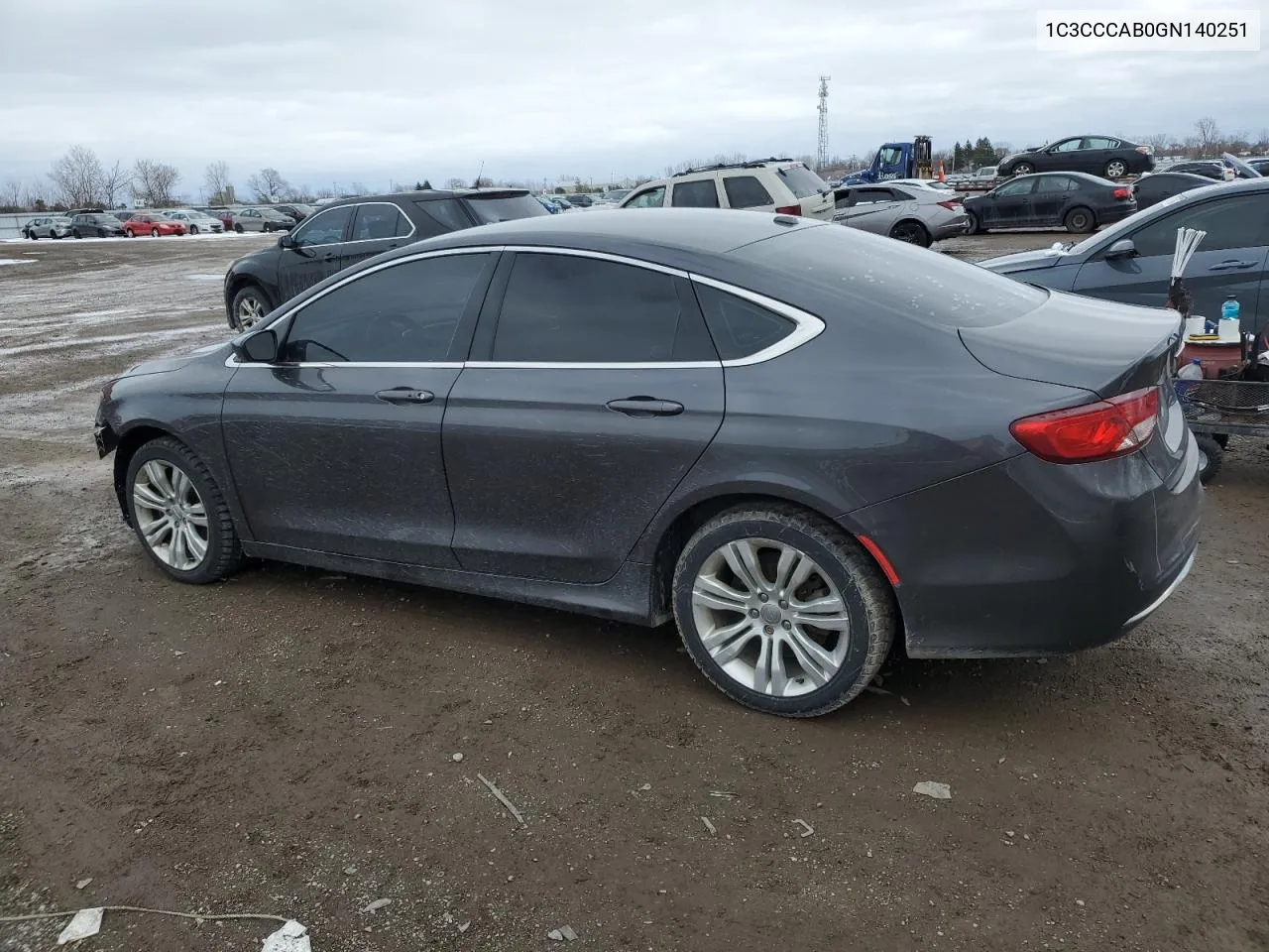 2016 Chrysler 200 Limited VIN: 1C3CCCAB0GN140251 Lot: 47314554