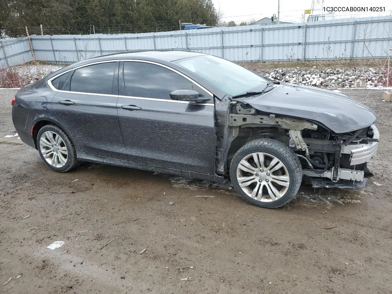 2016 Chrysler 200 Limited VIN: 1C3CCCAB0GN140251 Lot: 47314554