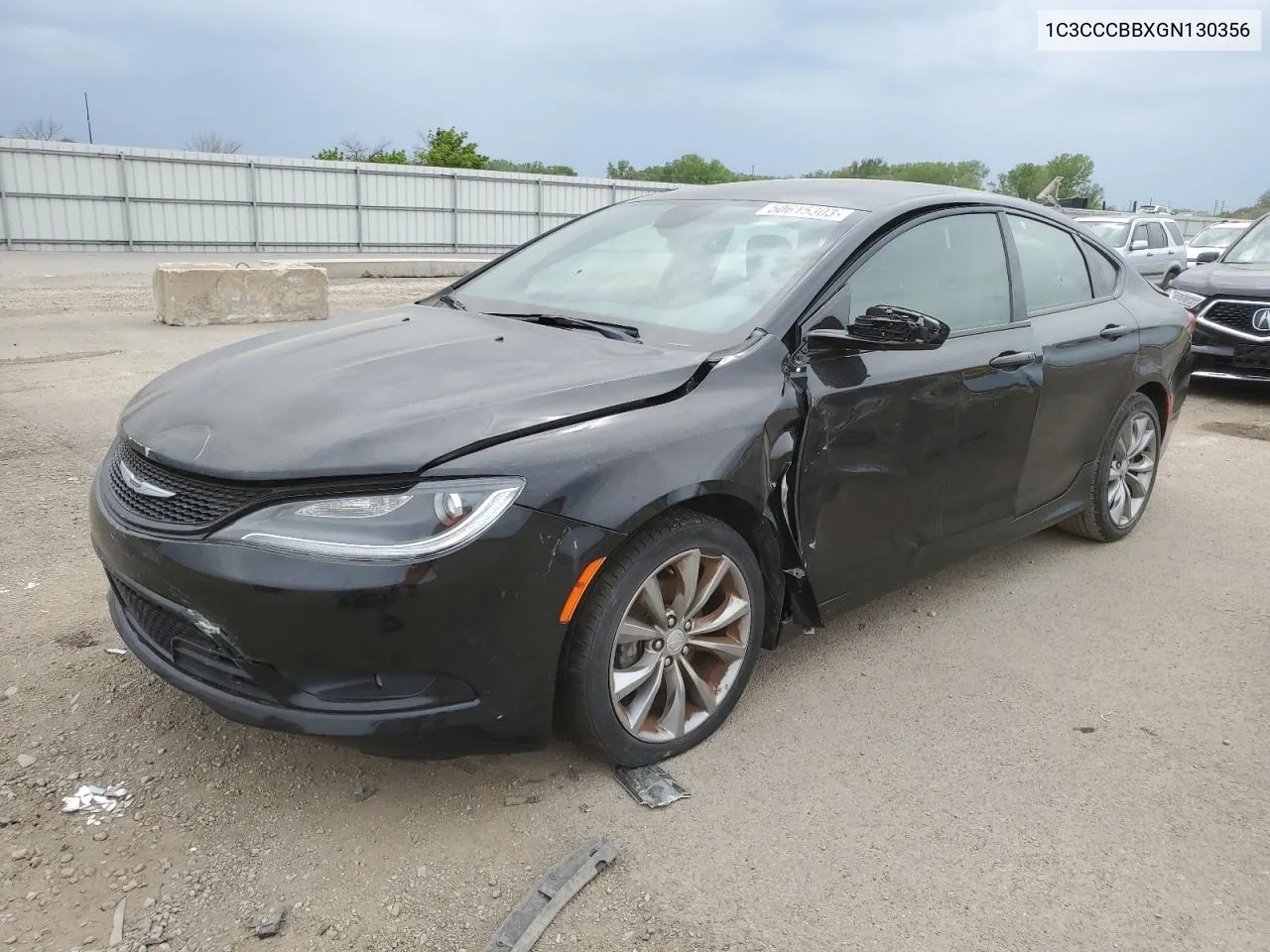 1C3CCCBBXGN130356 2016 Chrysler 200 S