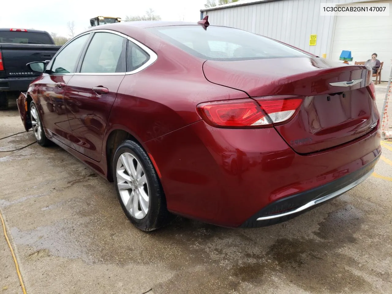 2016 Chrysler 200 Limited VIN: 1C3CCCAB2GN147007 Lot: 50626774