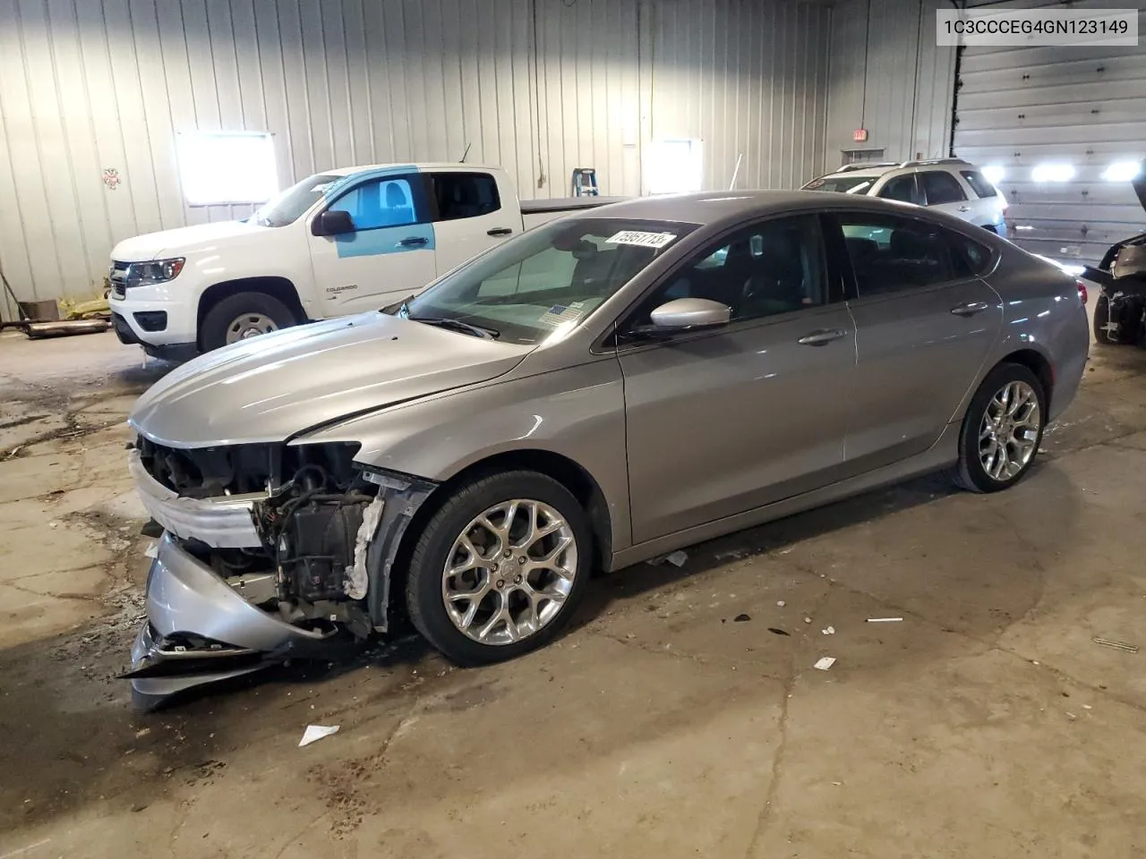 1C3CCCEG4GN123149 2016 Chrysler 200 C