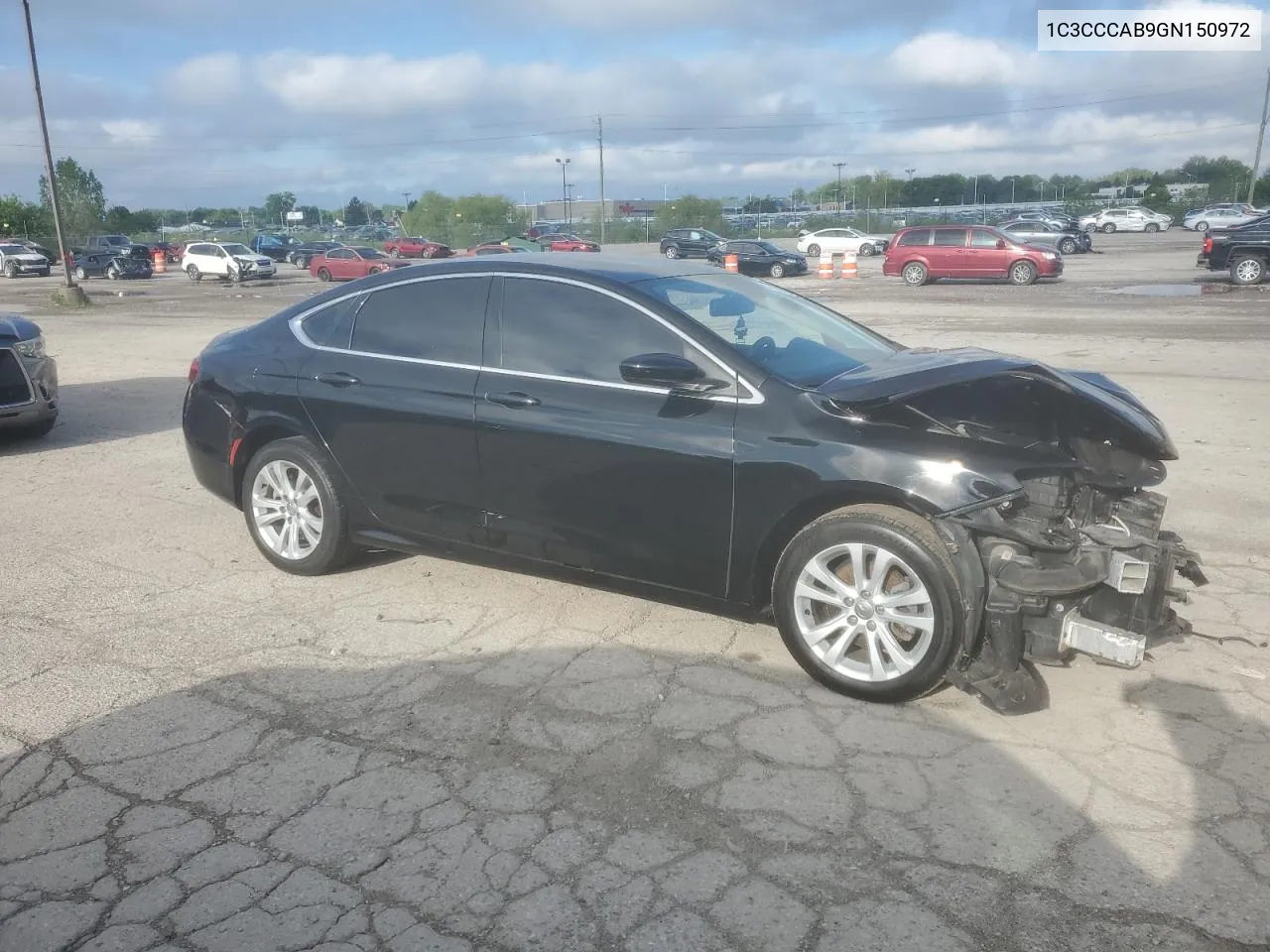 2016 Chrysler 200 Limited VIN: 1C3CCCAB9GN150972 Lot: 54309564