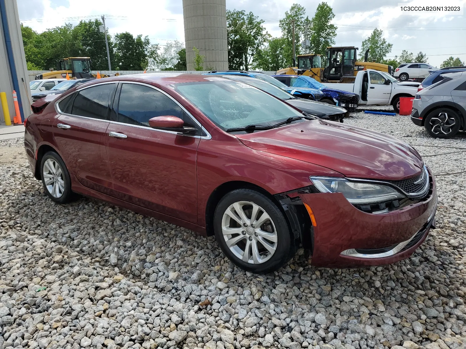 2016 Chrysler 200 Limited VIN: 1C3CCCAB2GN132023 Lot: 54329134