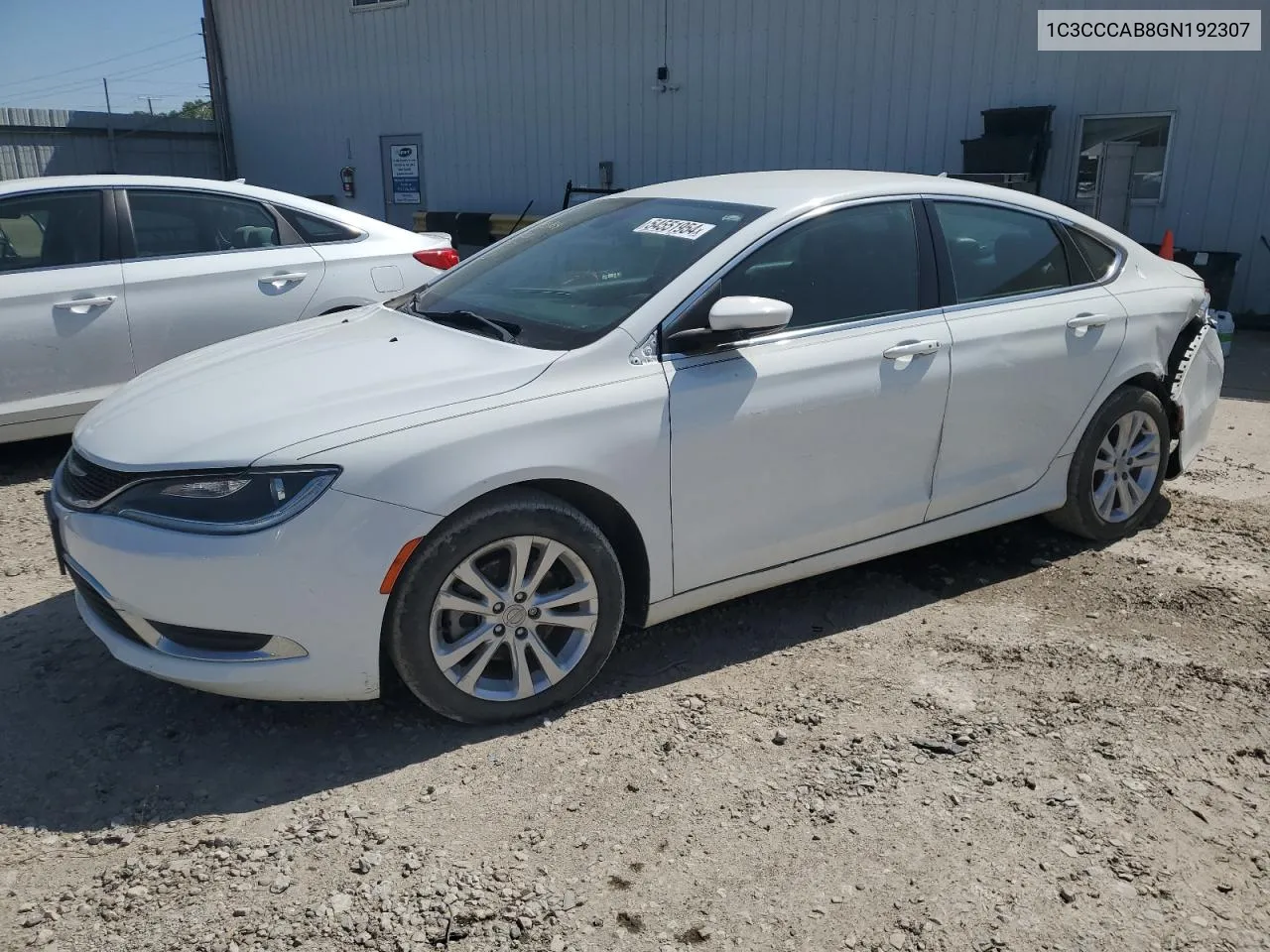 2016 Chrysler 200 Limited VIN: 1C3CCCAB8GN192307 Lot: 54551954