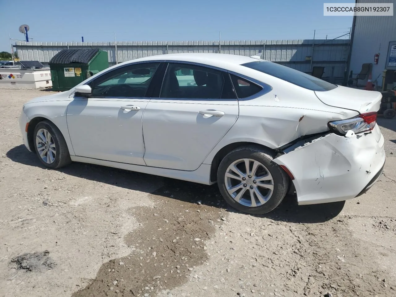 2016 Chrysler 200 Limited VIN: 1C3CCCAB8GN192307 Lot: 54551954