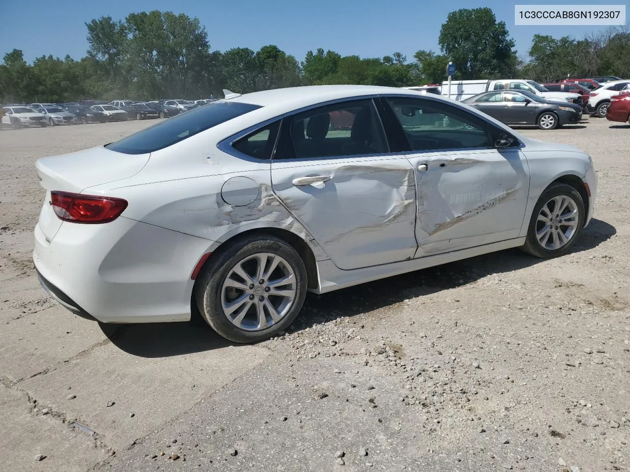 2016 Chrysler 200 Limited VIN: 1C3CCCAB8GN192307 Lot: 54551954