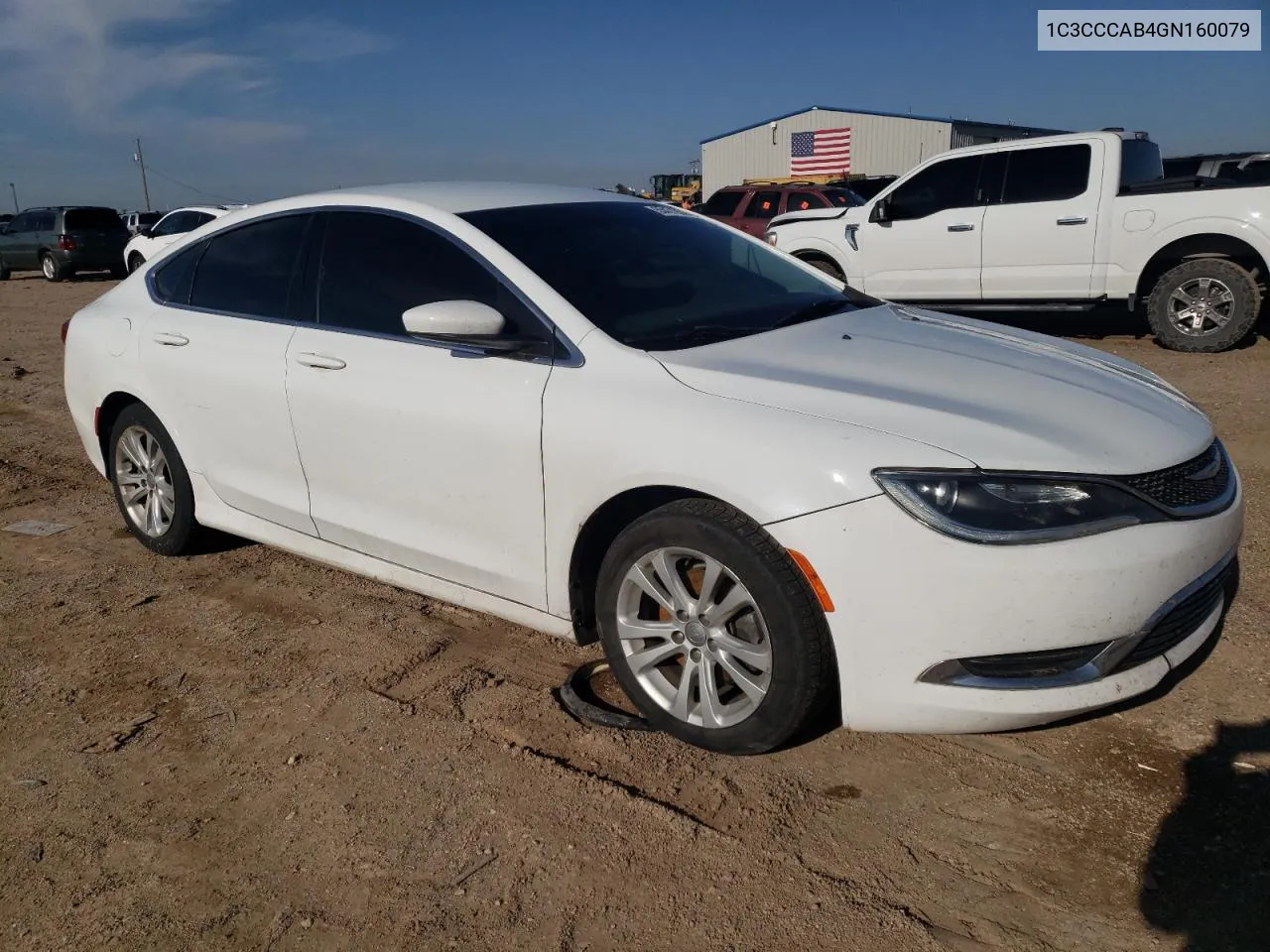 2016 Chrysler 200 Limited VIN: 1C3CCCAB4GN160079 Lot: 55471994