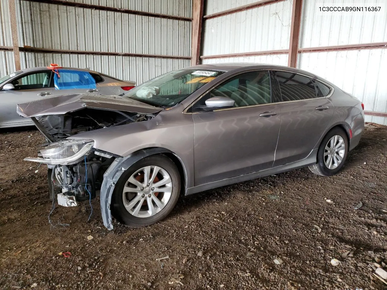 2016 Chrysler 200 Limited VIN: 1C3CCCAB9GN116367 Lot: 55595464