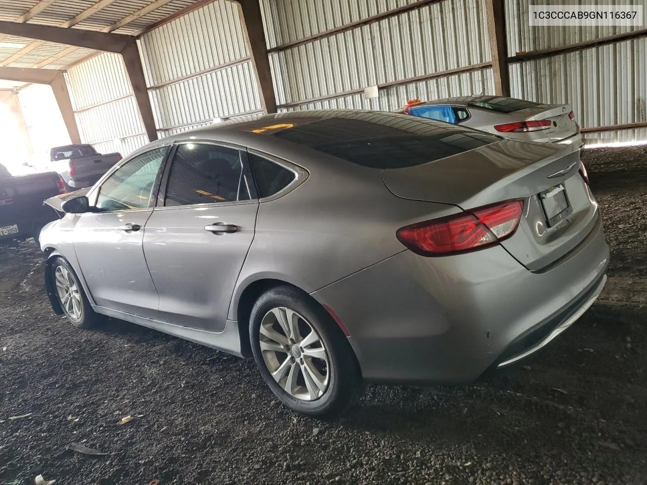 2016 Chrysler 200 Limited VIN: 1C3CCCAB9GN116367 Lot: 55595464