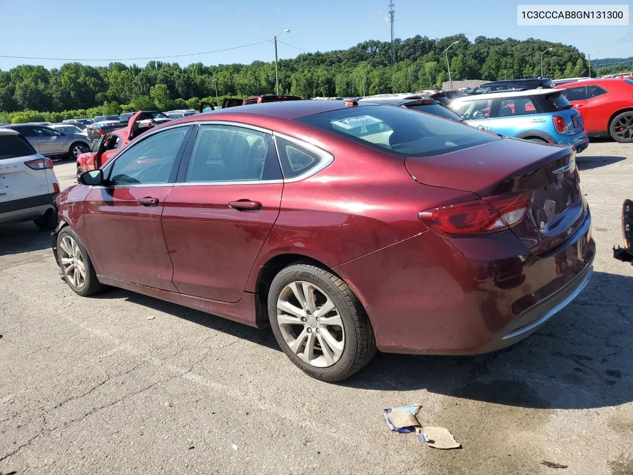 2016 Chrysler 200 Limited VIN: 1C3CCCAB8GN131300 Lot: 57856144