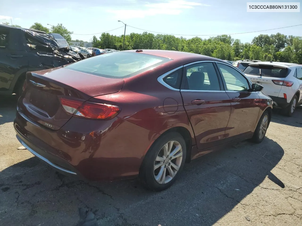 2016 Chrysler 200 Limited VIN: 1C3CCCAB8GN131300 Lot: 57856144