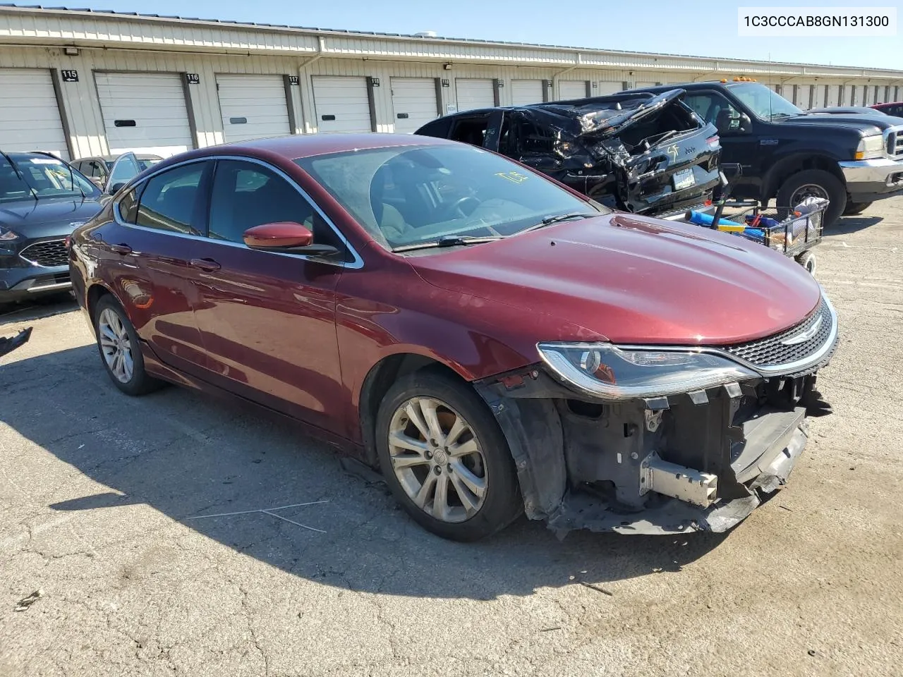 2016 Chrysler 200 Limited VIN: 1C3CCCAB8GN131300 Lot: 57856144