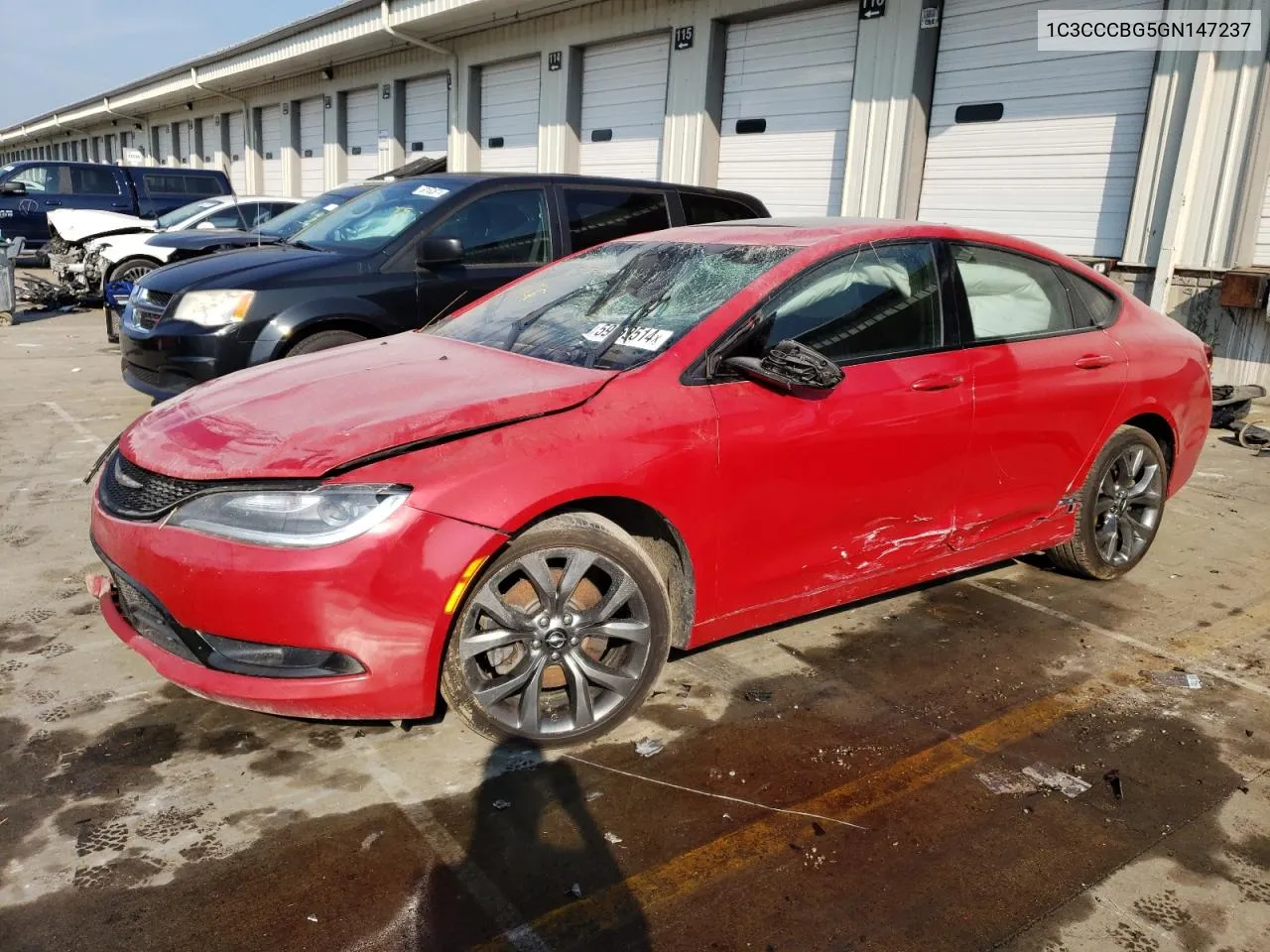 1C3CCCBG5GN147237 2016 Chrysler 200 S