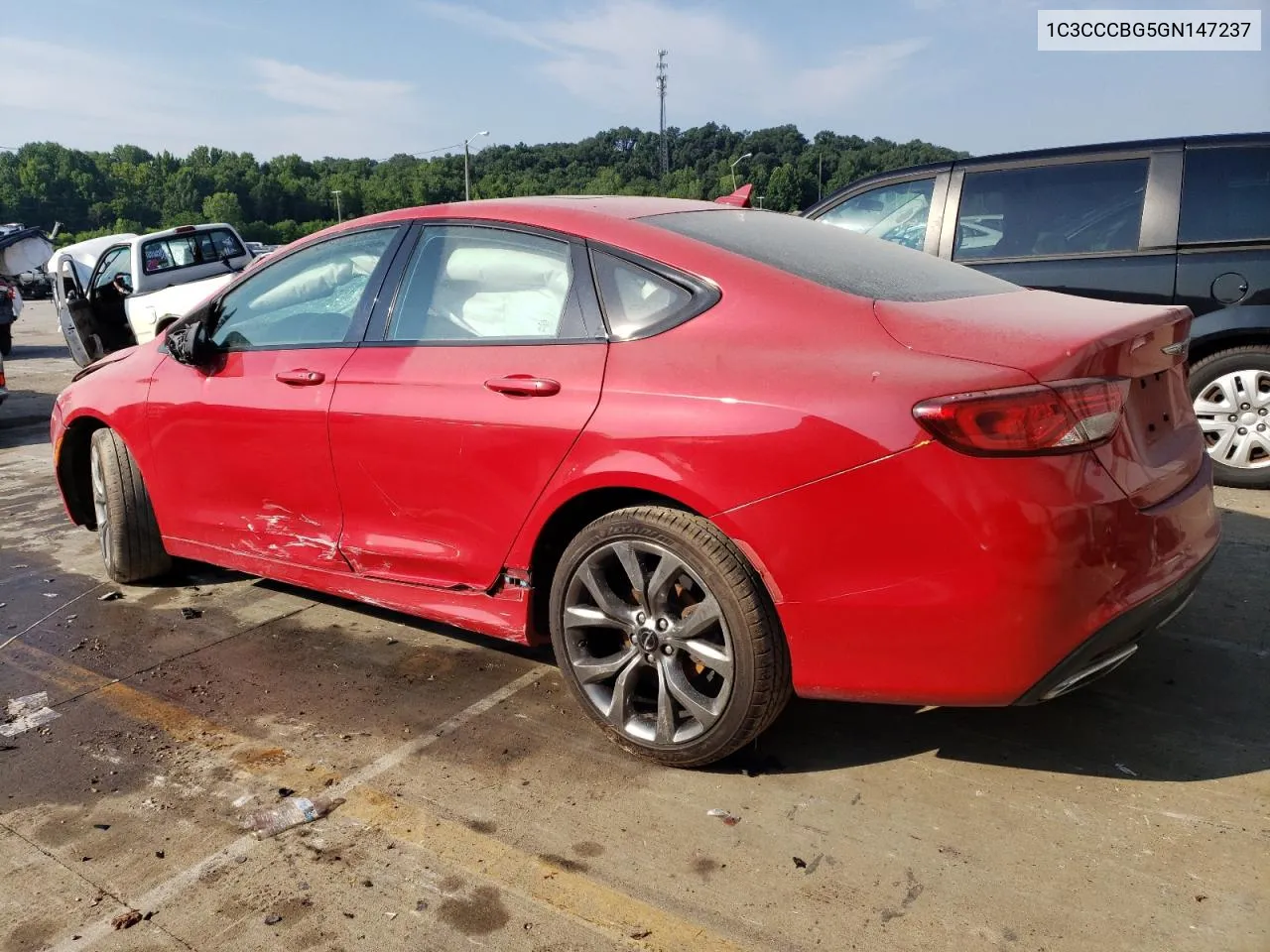 2016 Chrysler 200 S VIN: 1C3CCCBG5GN147237 Lot: 59969514