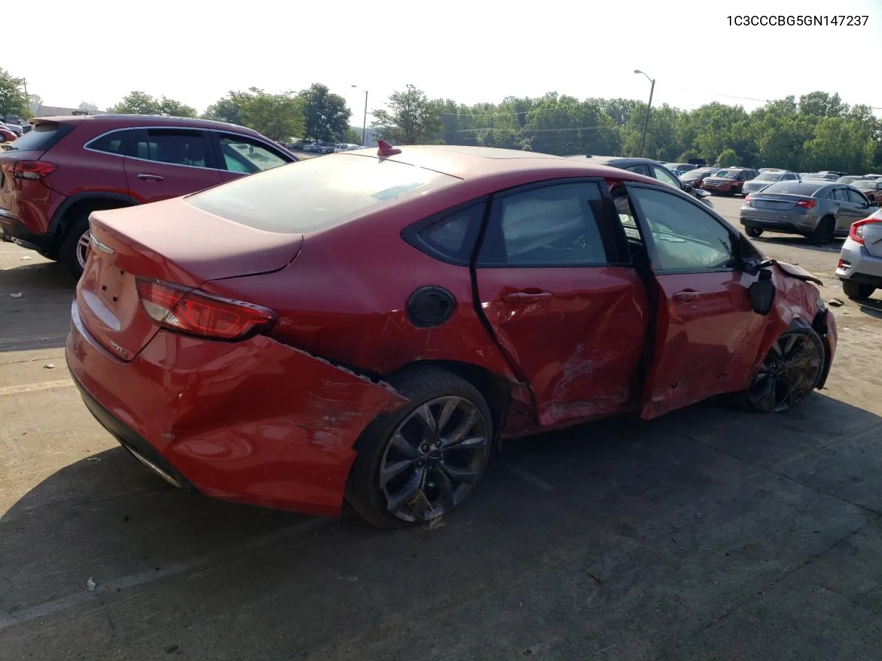 2016 Chrysler 200 S VIN: 1C3CCCBG5GN147237 Lot: 59969514